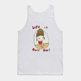 Yoshitomo Nara Animated Tank Top